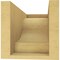 Ekena Millwork 6"W x 12"D x 6"H Wide Newport Rough Cedar Woodgrain TimberThane Corbel, Primed Tan CORUR06X12X06NEWRCPR - alternate 5